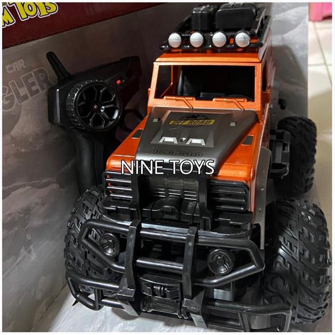 TERLARIS - MOBIL REMOTE CONTROL OFFROAD JEEP WRANGLER JUMBO CROSS COUNTRY MAINAN