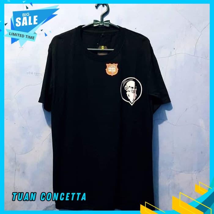 KAOS TSHIRT BAJU OBRAL MURAH COMBED 30S DISTRO LOGO KECIL ORANG TUA AMER POLOS CUSTOM INDONESIA PRIA