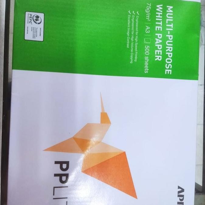 Terbaik Kertas A3 75 Gram Merk April 100% Ori