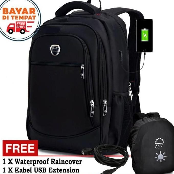 Tas Pria 9.9 SUPER SALE POLO FOX ORI P182 Tas Ransel Import Backpack