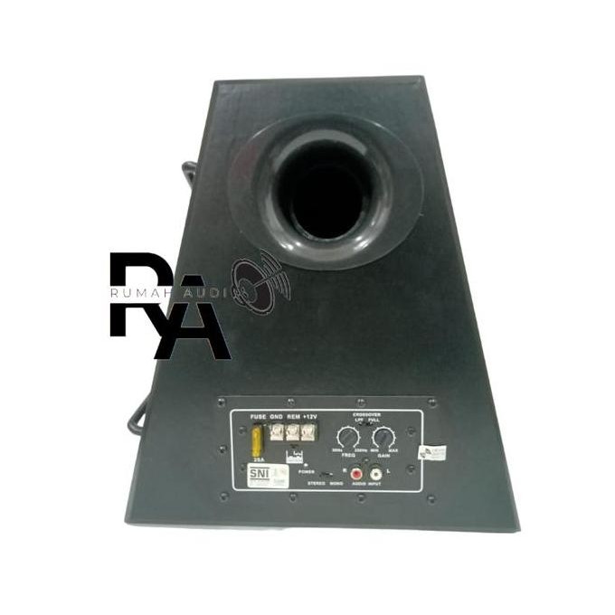 SUBWOOFER AKTIF 10 Inch BASSTUBE Carman CM-1011 Speaker Mobil