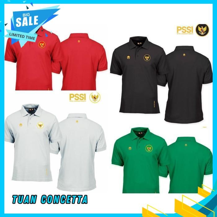 KAOS POLO SHIRT TSHIRT BAJU KERAH DISTRO TIMNAS INDONESIA GARUDA AFF HOME AWAY 3RD KIPER POLOS CUSTO