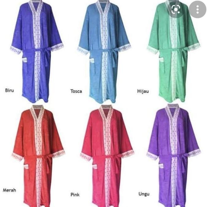Kimono handuk/kimono mandi bahan handuk tebal TKP