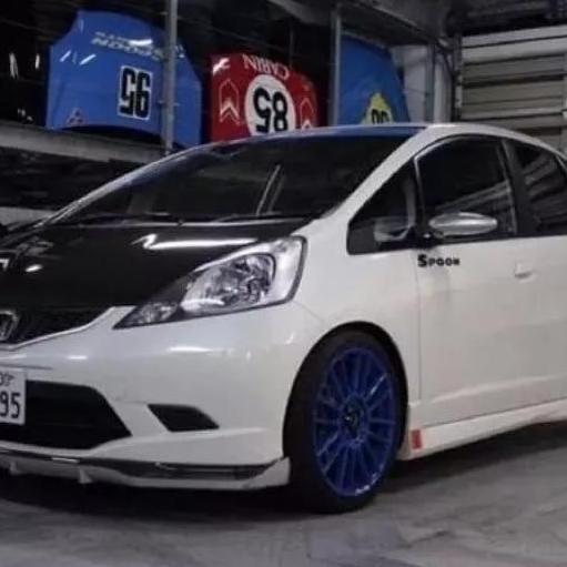 front lips bumper winglet Honda jazz ge8 non facelift 20-2011