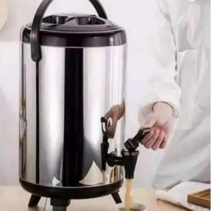 Terbaik Vavinci 19216 Water Jug 16 Liter Dispenser Air Stainless Steel 100% Ori