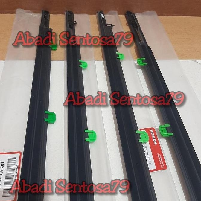 Pelipit Kaca Pintu Luar Honda CRV GEN 4 Tahun 2013-2017 Ori 1Set 4PC