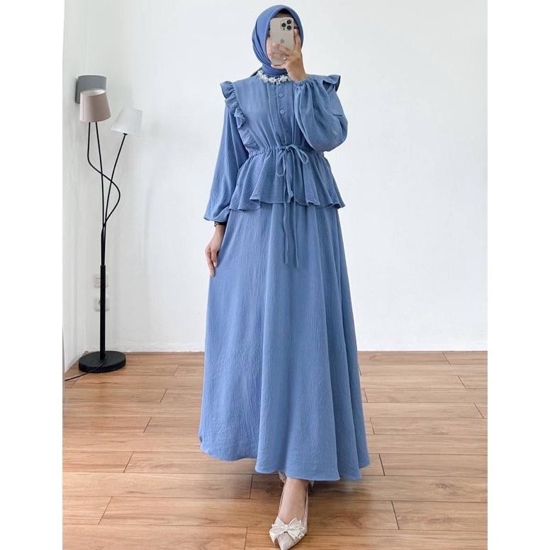 Gamis Ivana Dress Wanita Viral