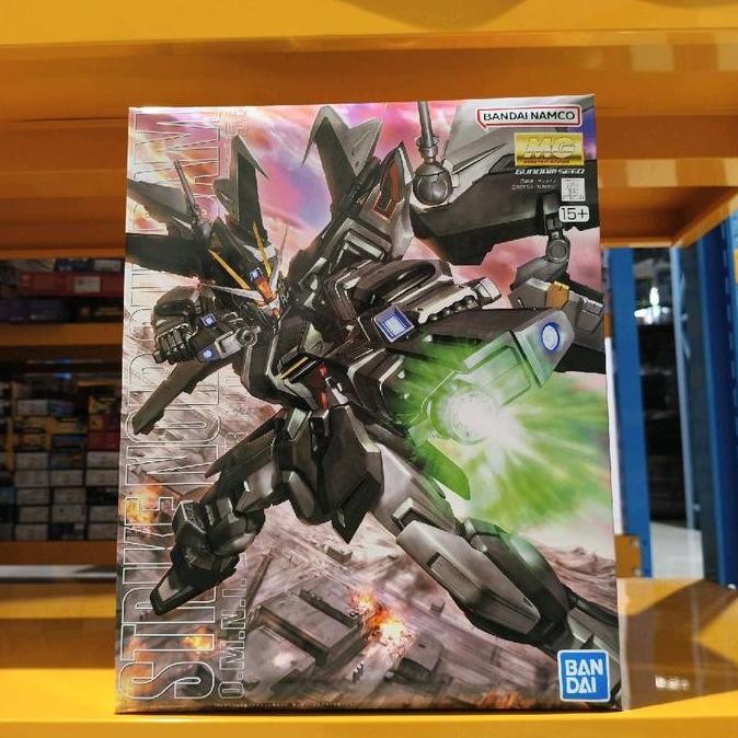 yang dicari@@@@] MG Strike Noir Gundam 1/100 - Model Kit Gundam Ori Bandai