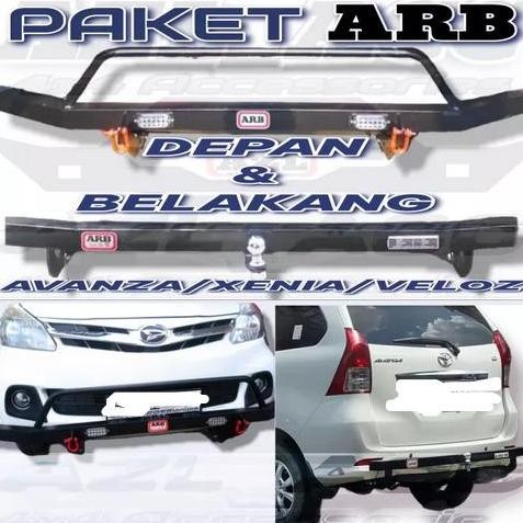 Paket Tanduk Depan+Towing ABelakang Mobil AVANZA VELOZ 2022-2023