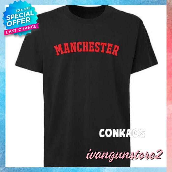 HIGHT QUALITY KAOS TSHIRT BAJU OBRAL MURAH COMBED 30S DISTRO MANCHESTER MELENGKUNG POLOS CUSTOM UNIT