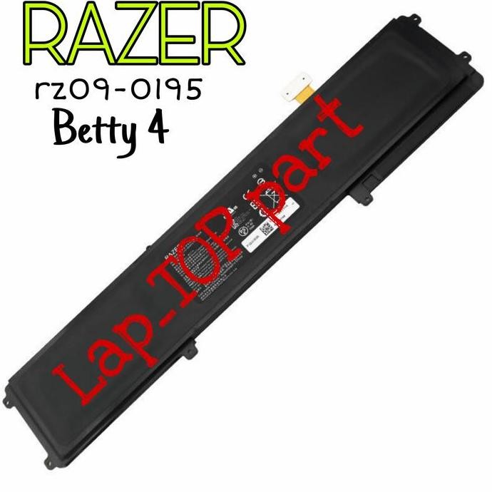 Original Baterai Razer Blade 14" Rz09-0195 Rz09-01953E72 Rz09-01953E52