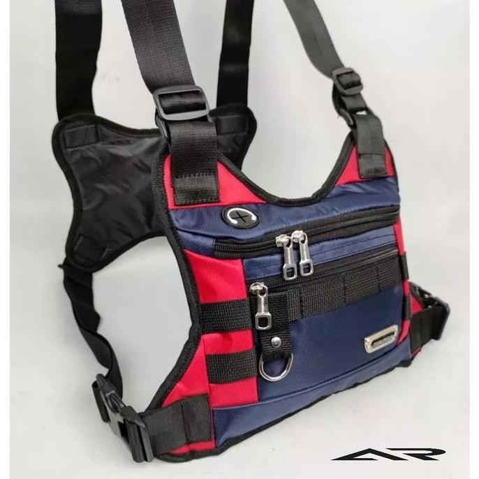 Waistbag Minimalis Tas Selempang Dada Pria Polo Amstar Chestbag Series Uss One Tactical Slingbag Spo