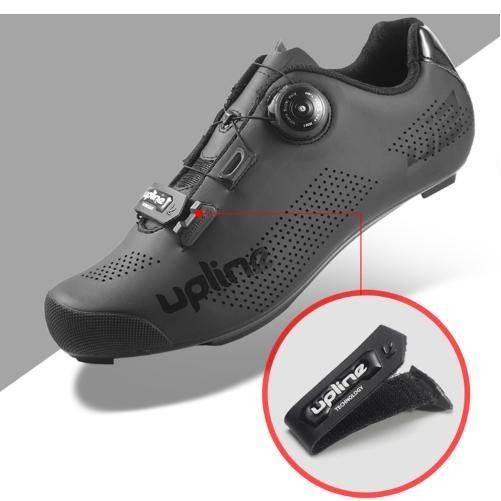 Sepatu Cleat Sepeda Upline U2 Hitam Original Dan Terpercaya