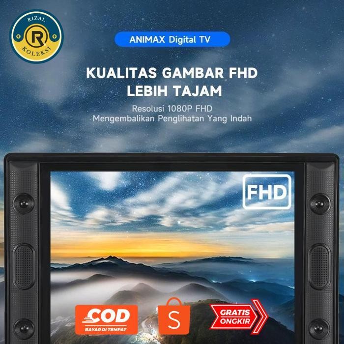 Is75 It34 t-56 ANIMAX Digital TV Led 24 inch FHD 22/24/25 inch Televisi Premium Premium Murah