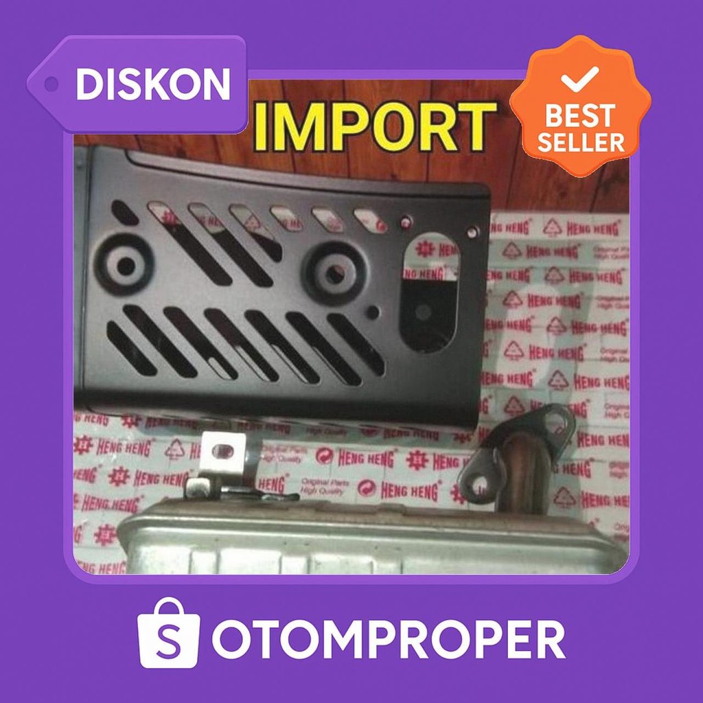 Ey15 Knalpot Muffler W Cover / Ey20 Import Mesin Serba Guna Robin