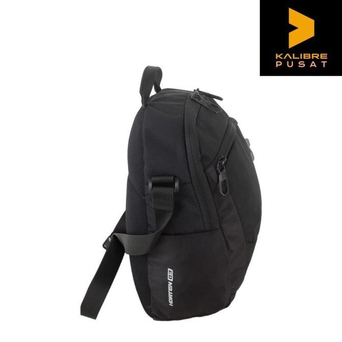 Tas Selempang Pria Tas Selempang Kalibre Horten 03 Original Sling Bag Kalibre Horten 03 Hitam