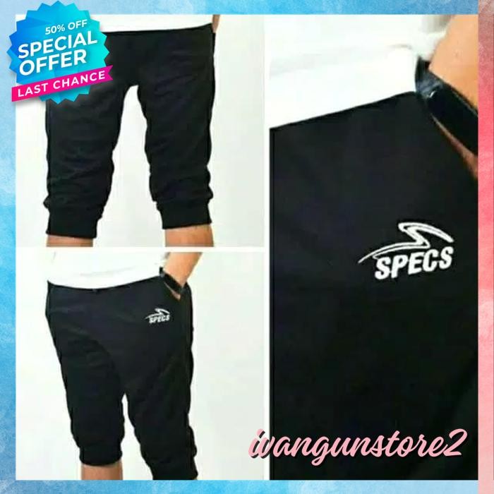 CELANA JOGGER PANTS 3/4 JOGER TRAINING PENDEK SWEATPANTS 7/8 DISTRO SPECS POLOS CUSTOM INDONESIA PRI