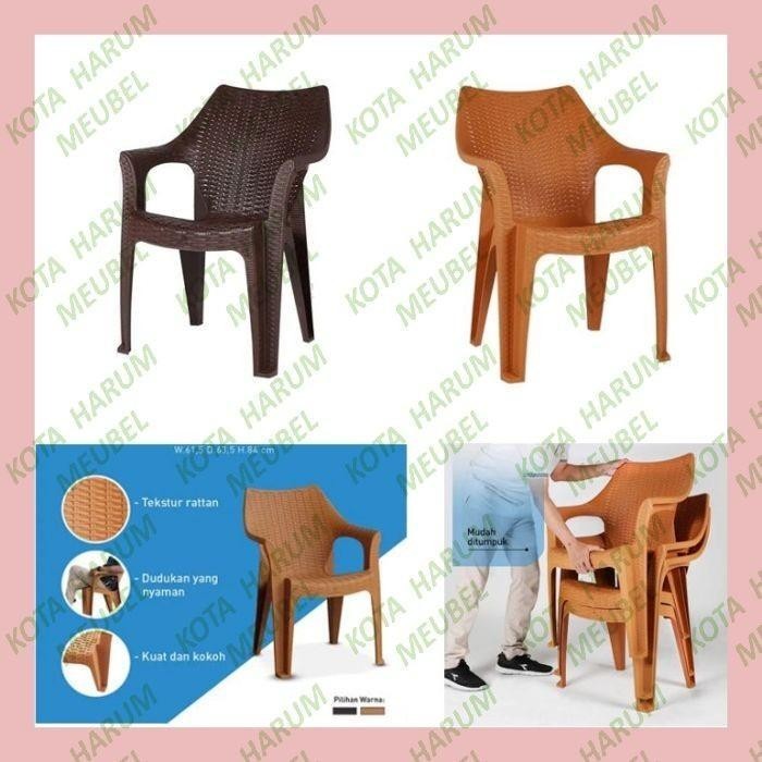 Kursi Santai Kursi Plastik Kursi Teras Olymplast Ol 508 Murah Bandung Termurah Best Quality 100% Ori