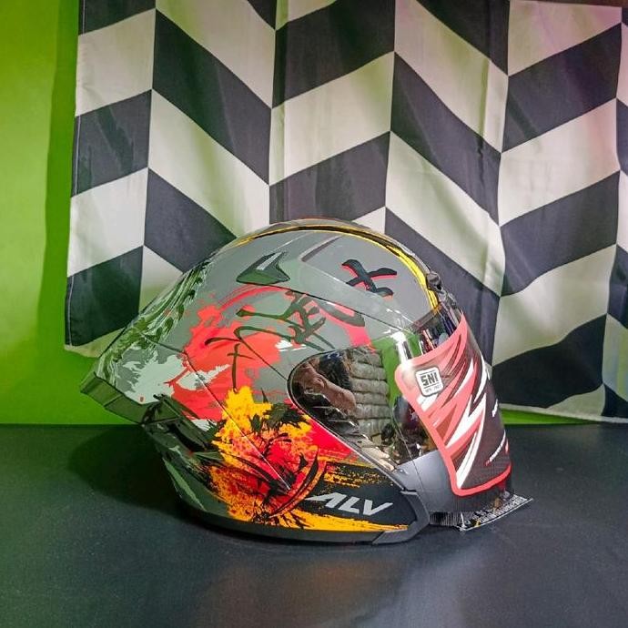 Helm Alv Ultron Pro New Motif Sni Original Helm Alv Ultron Pro Motif