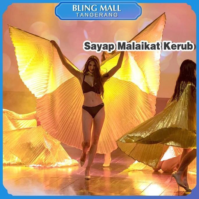 Dewasa Sayap Malaikat / Kerub Alat Tari Kostum Props / Sayap Kerub Untuk Belly Dance PS