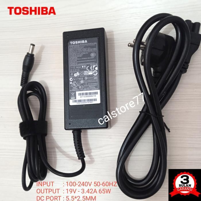 Charger Adaptor Laptop Original Toshiba Satellite L640 L645 L650 L510