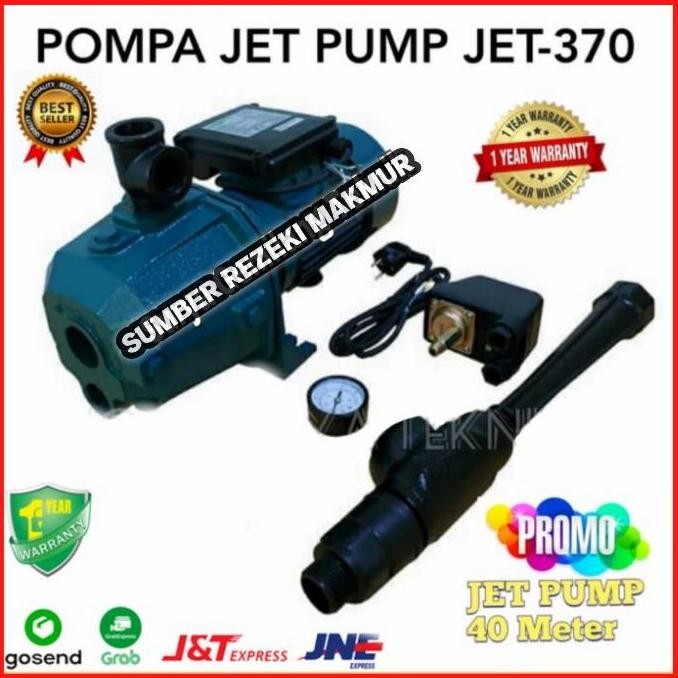 TERBARU POMPA AIR JET PUMP OTOMATIS 370 NASIONAL MCPUMP MESIN POMPA AIR