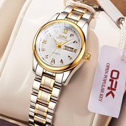 Opk Jam Tangan Wanita Anti Air Kecil Analog Women Watch