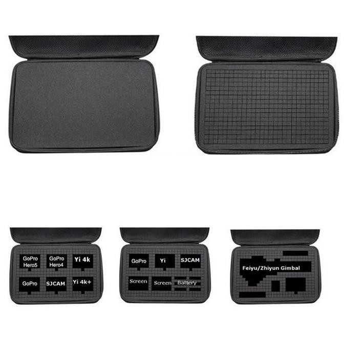 Wgm - Tas Kamera / Action Cam Medium Size Bag / Tas Kecil Untuk Xiaomi Yi,Gopro,Bpro Dan