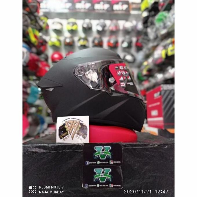 Helm Kyt Tt Course Plain Matte Black/Kyt Tt Course Black Doft Termura