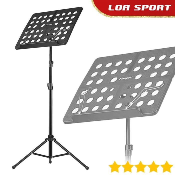 Stand Buku Musik Partitur Teks Lagu Adjustable Holder Pegas 41 X 27 Cm Terlaris Best Quality 100% Or