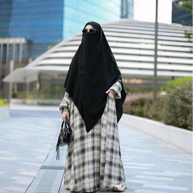 NEW MEDINA Gamis Abaya Motif NAMEERAH - Al Arabian Butik #arabian #ayranashwa PM