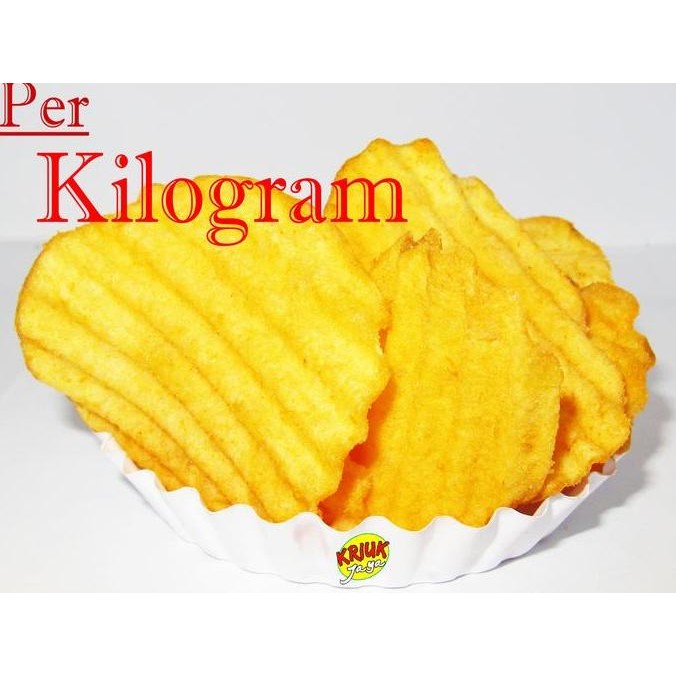 Promo KRIPIK KENTANG RASA KEJU ( KILOAN / CURAH ) COD