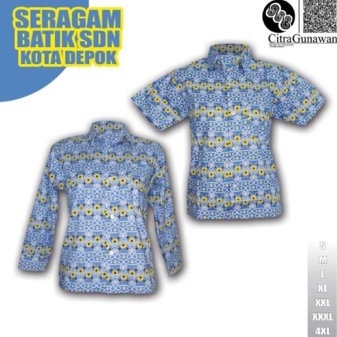 (Expert) PO SERAGAM BATIK SD DEPOK- Batik SD Depok-Batik seragam SD kota Depok