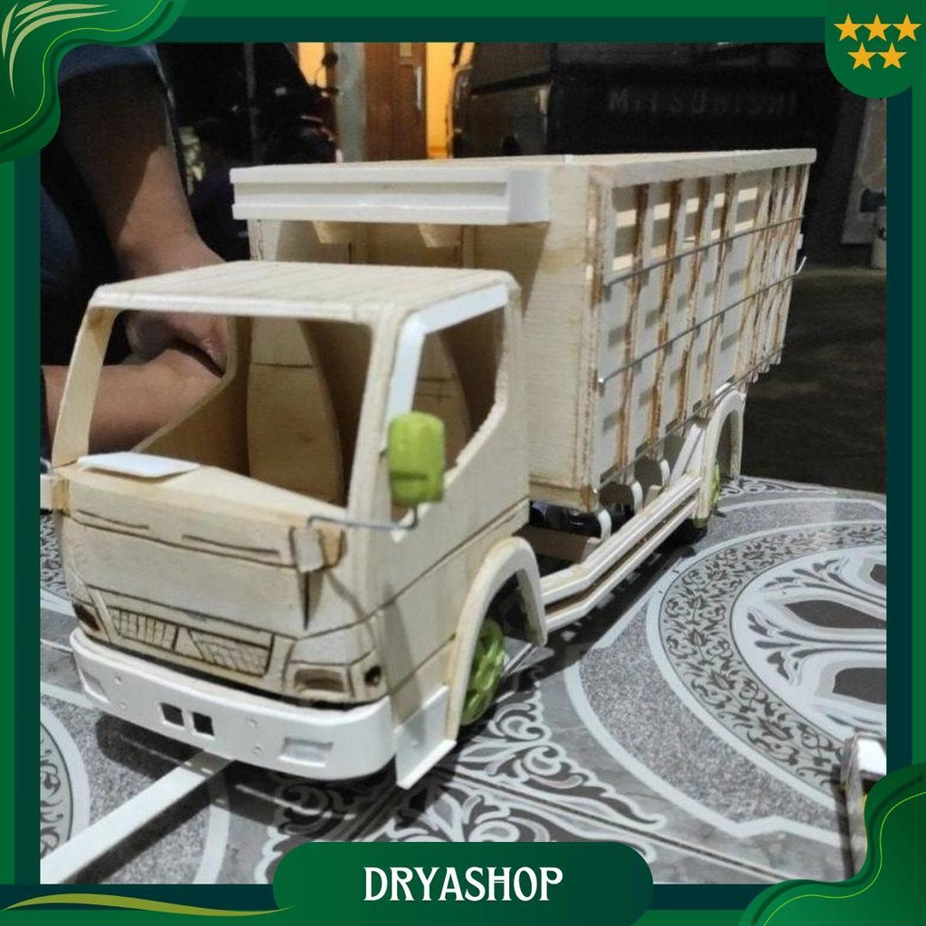 Miniatur Truk Oleng Stil Herex Skala 14 Ban Spon Best Seller