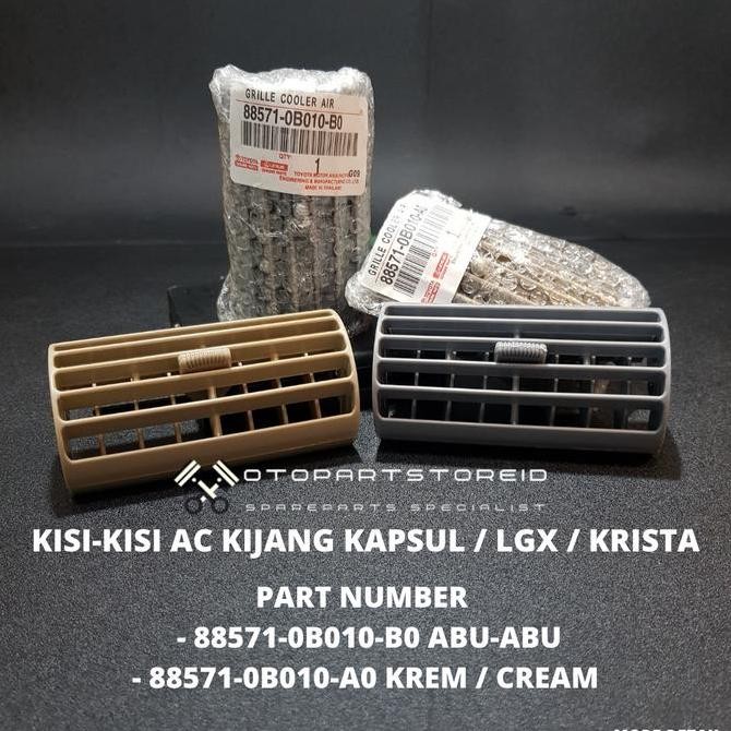 KISI KISI AC DOUBLE BLOWER KIJANG KAPSUL KRISTA LGX