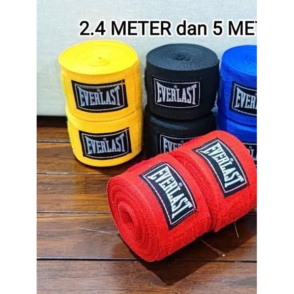 HandWrap Everlast - Bandage Boxing MMA Muay Thai Murah - Bendit MuayThai - Hand Wrap everlast 3 mete