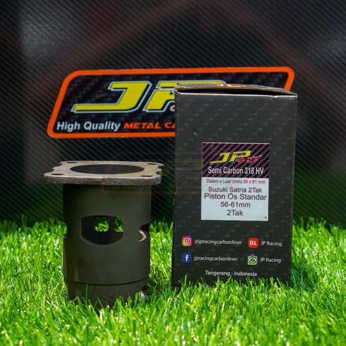 Jp Racing Carbon Liner Boring Suzuki Satria 2T Bahan Semicarbon 318Hv