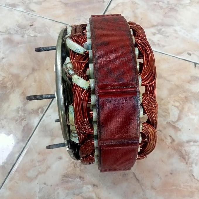 stator dinamo alternator ac bus denso 24v/85a(baca deskripsi) murah