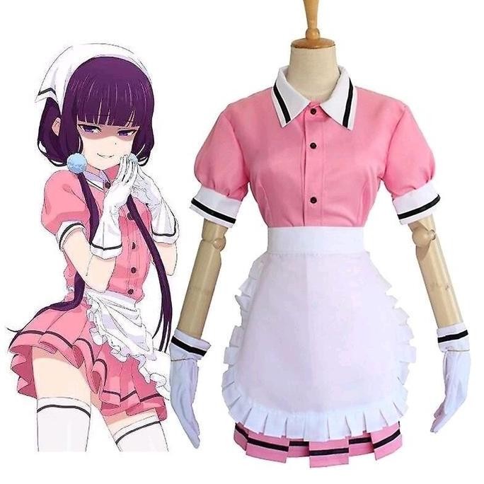 Ready  COSTUM COSPLAY SAKURANOMIYA MAIKA Karakter Kartun Anime