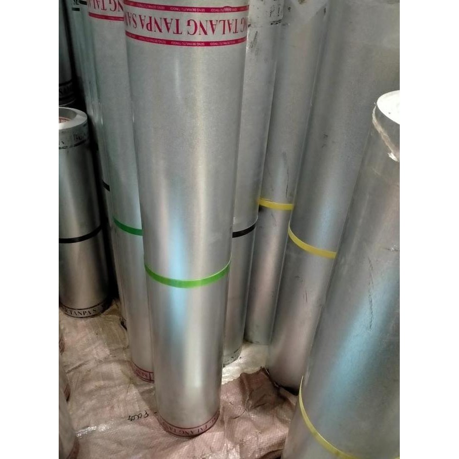 Seng Talang Galvalum/Seng Plat Galvalum Tinggi 120 cm Tebal 0,2mm/roll