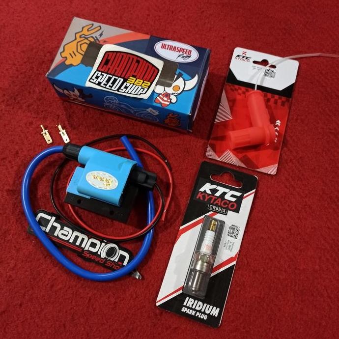 Paket Koil Cop Busi Iridium KTC Kytaco Vario 125 Vario 150