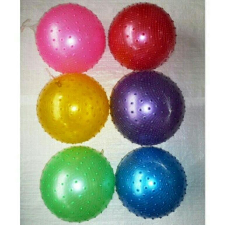 Ready Stock Bola Duri 30Cm / Bola Karet Soccer / Bola Kaki / Bola Sepak / Rubber / Sepak Bola Anak