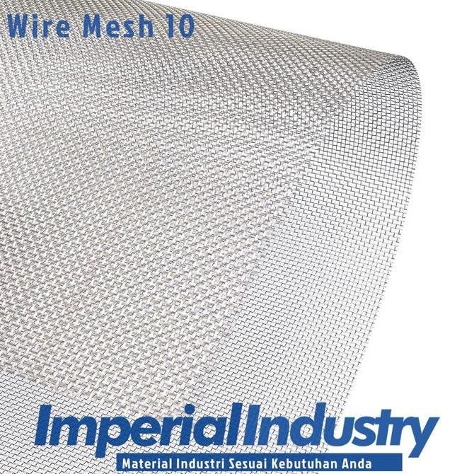 KAWAT MESH FILTER #10 STAINLESS 304 (WIRE MESH) JAKARTA