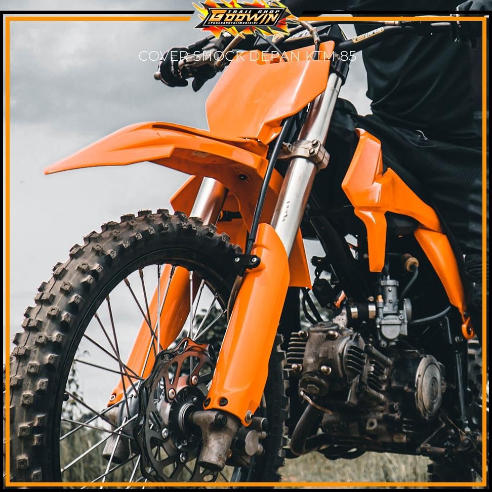 Cover Tutup Shock Pelindung Shok Depan USD KTM 250 2017 / KTM 85 2020 HARVY MX