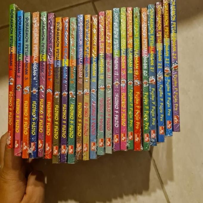 Komik Doraemon Petualangan Set 1-24 Segel Ori