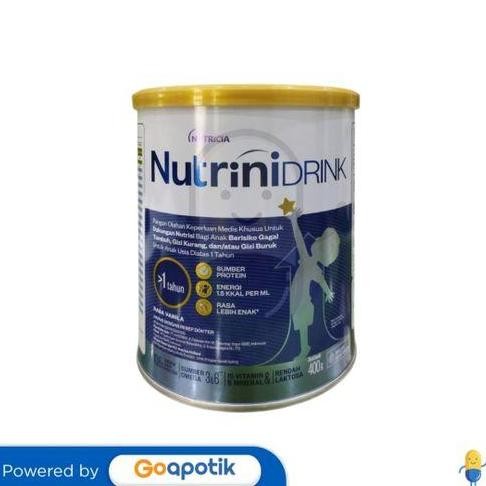 NUTRINIDRINK RASA VANILA 1-12 TAHUN 400 GRAM KALENG