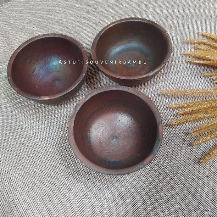 (Best) MANGKUK TANAH LIAT / mangkuk gerabah / mangkuk murah / kerajinan tanah