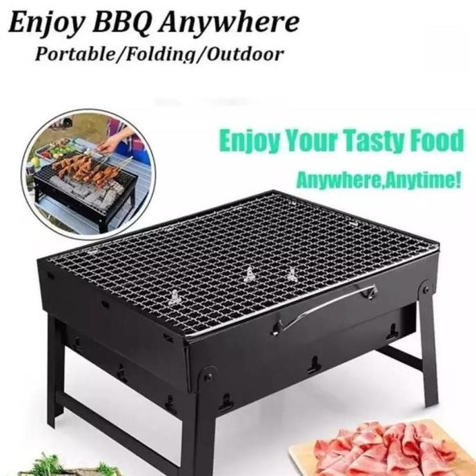 Promo Portable Camping BBQ Pemanggang lipat COD