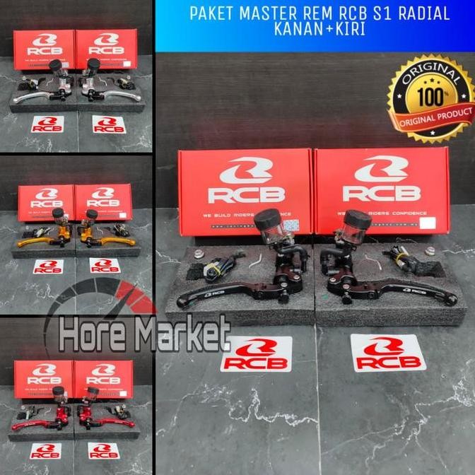 Master Rem Rcb 1 Set Ori S1 Nmax 155 Pcx 150 160 Adv Xmax Kiri Kanan Radial S1 Vario 160 Abs