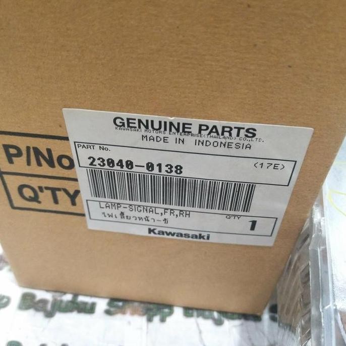 Lampu Sen Lampu Sein Depan Kanan Zx25R Zx25 R Zx 25R Zx 25 Original Kawasaki